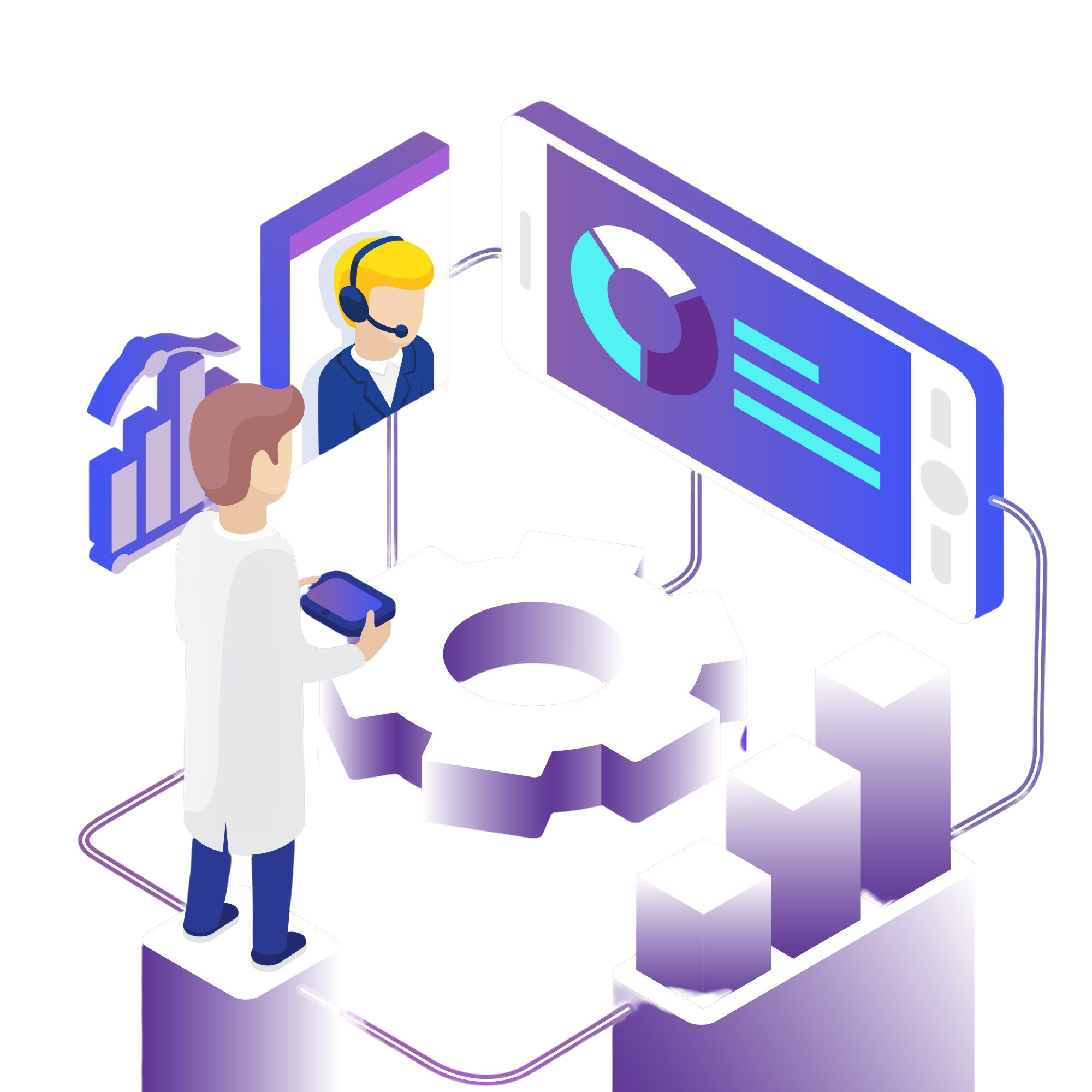 How HRM Helps Illustration