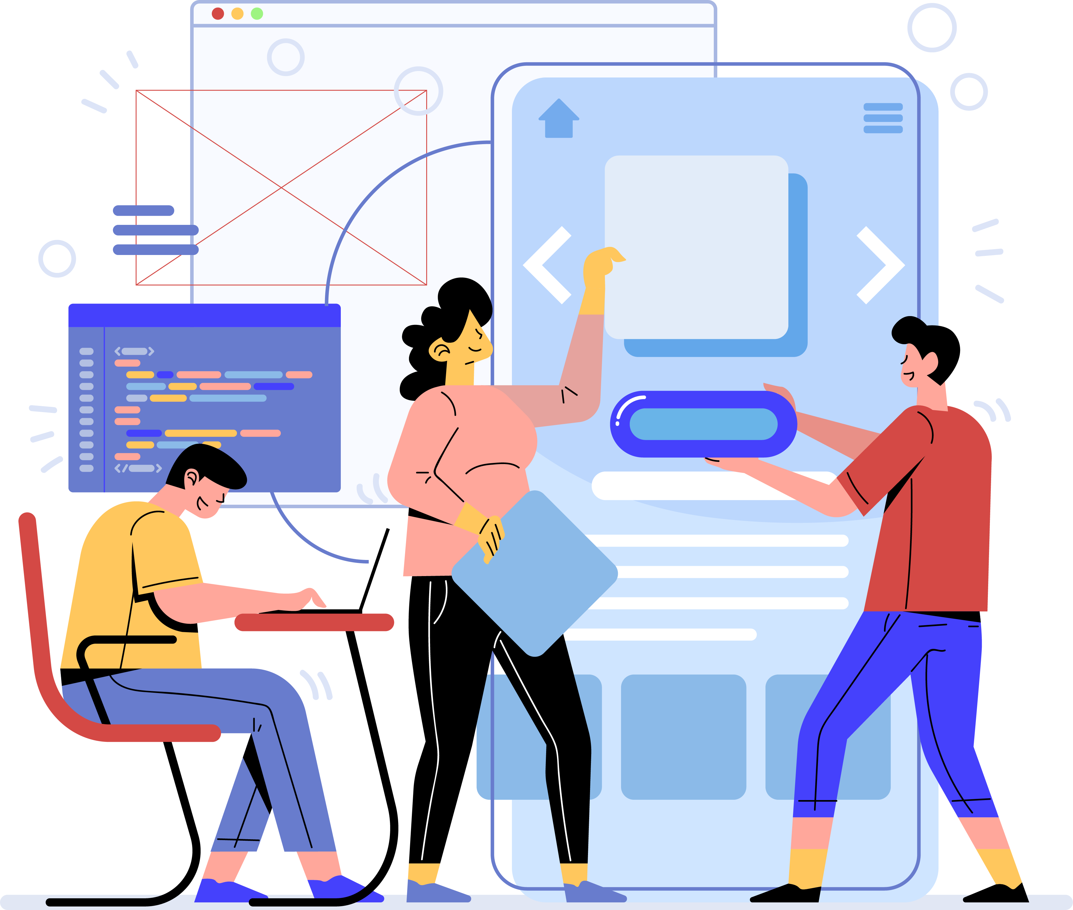 Server Backup Illustration